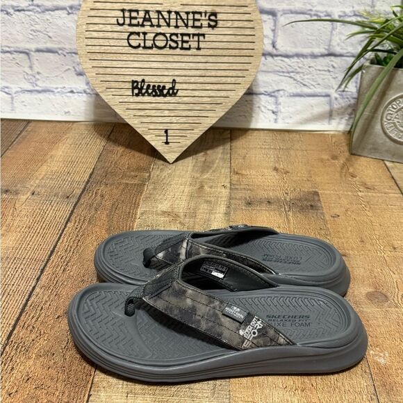 Skechers Relaxed Fit: Reggae - Gialto Mossy Oak Size Men’s 10 - Picture 7 of 8